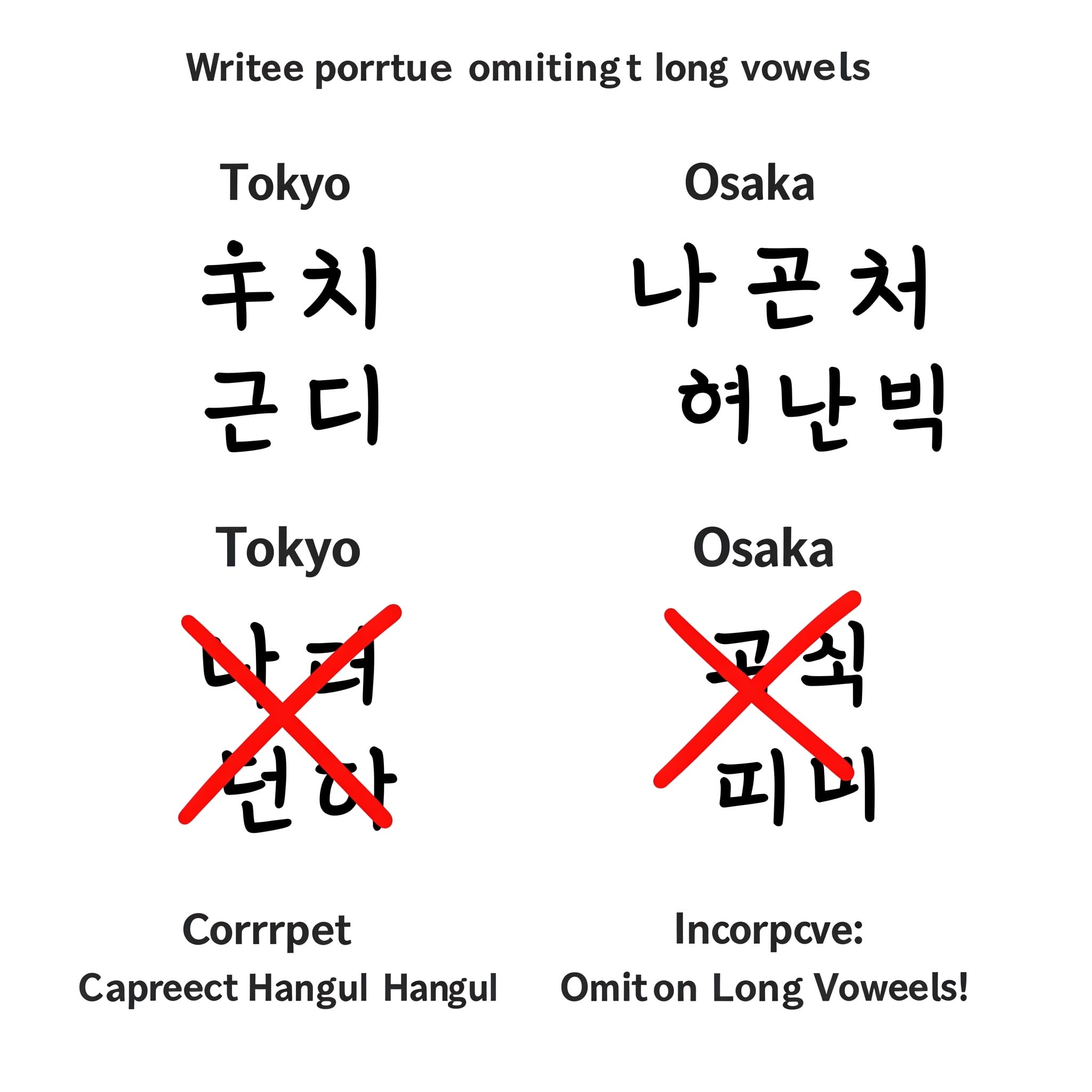 日本語をハングルで書こう！50音対応ハングル一覧表＆名前・地名表記の