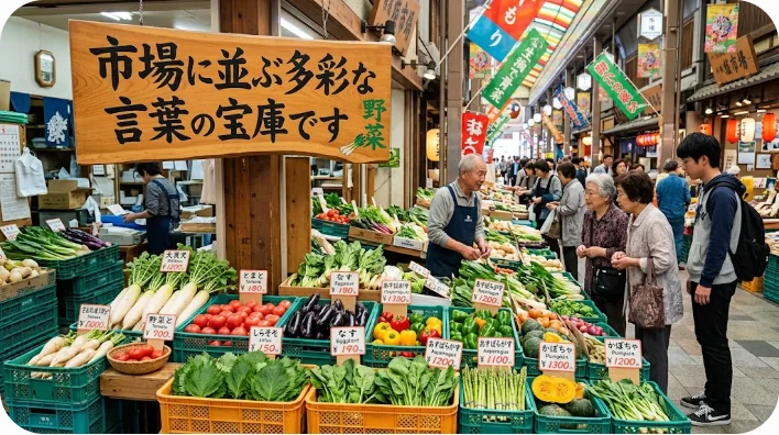 キッチンカウンターで語学のテキストとレシピのメモを見ながら、韓国料理を作っている東アジアの大人二人。
