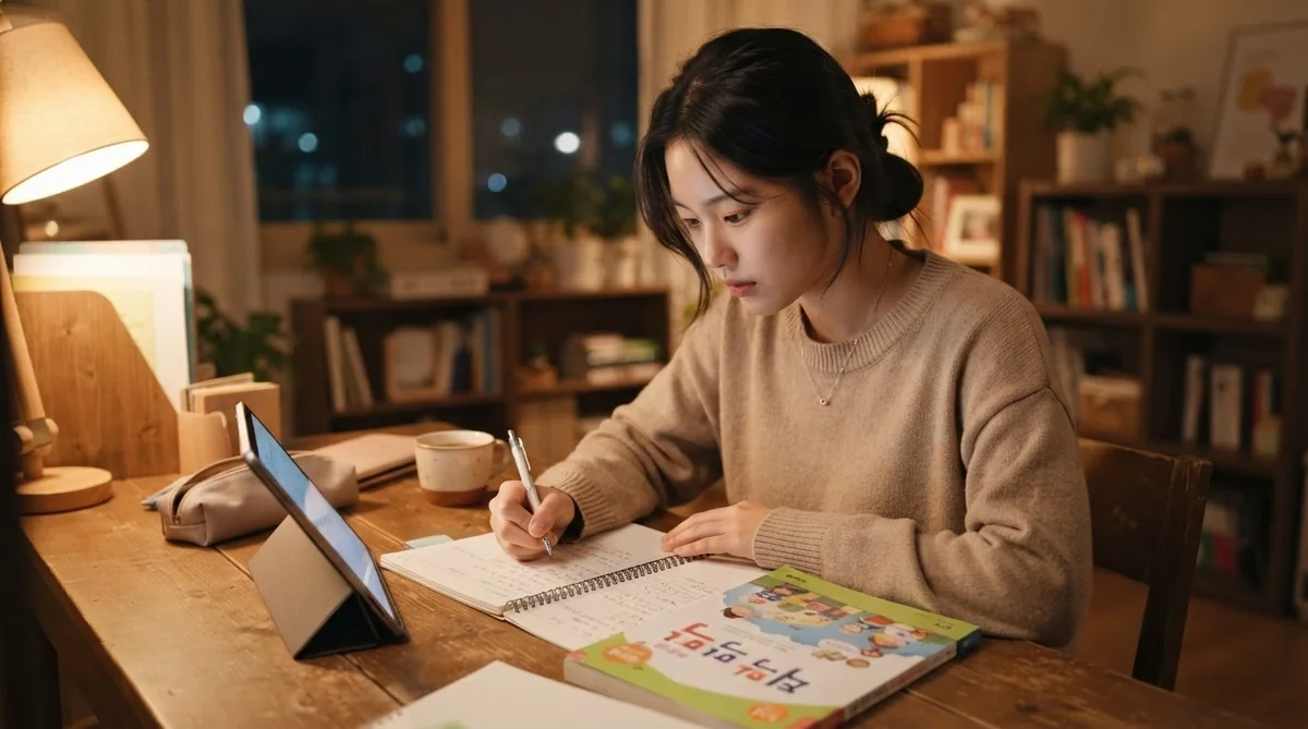集中して自分なりのペースで学習や読書を楽しむ子どものデスク環境