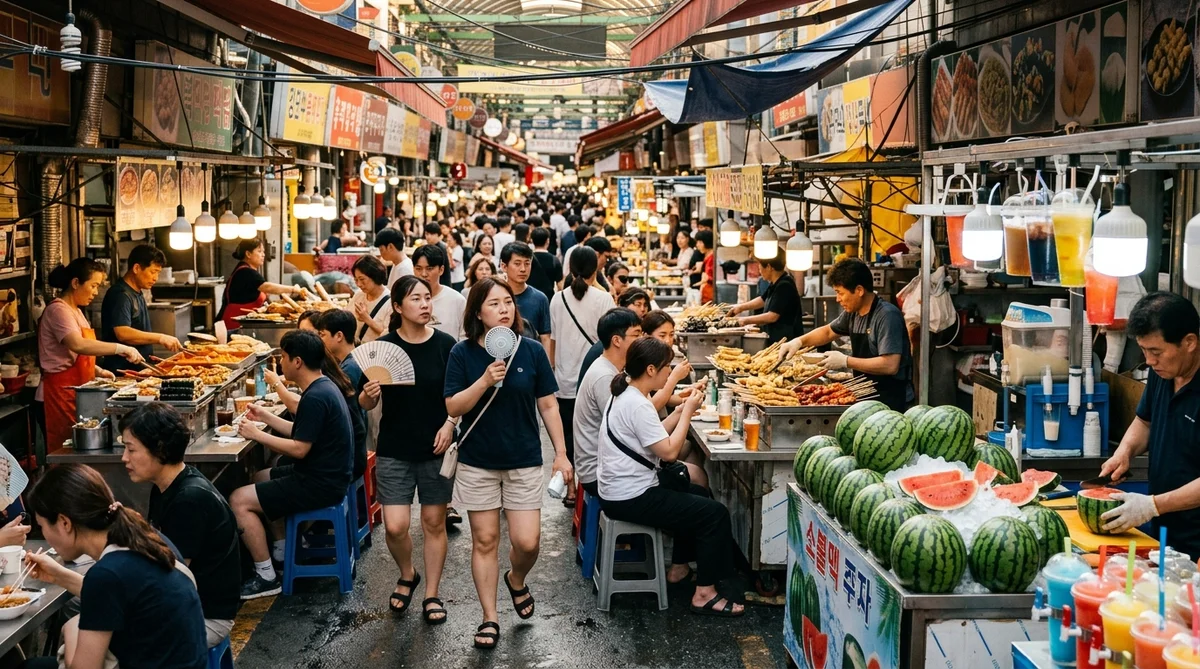 韓国語の「暑い」の使い分けと文化背景を解説!現地で役立つ会話フレーズ集の解説イメージ